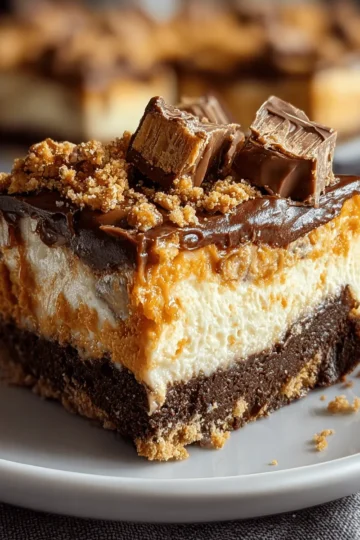 Reese’s Butterfinger Cheesecake