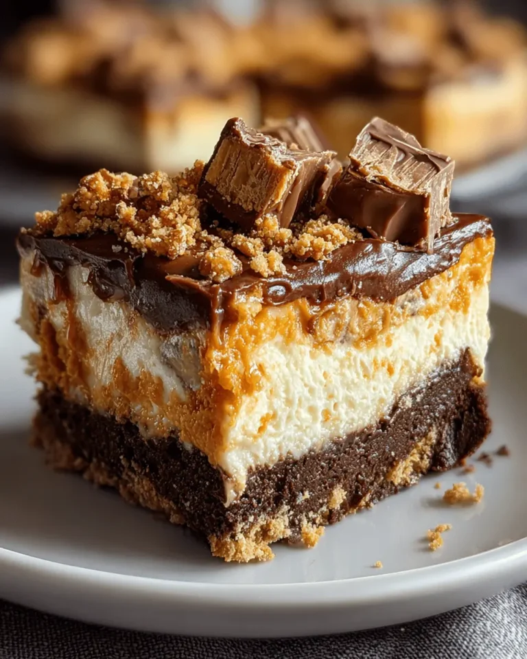 Reese’s Butterfinger Cheesecake
