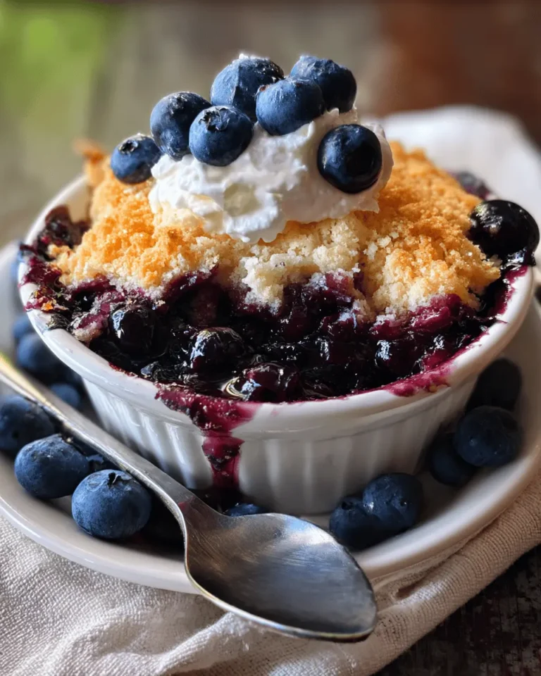 Blueberry Cobbler