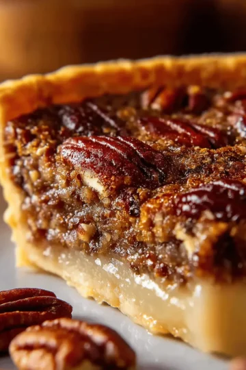 Condensed Milk Pecan Pie