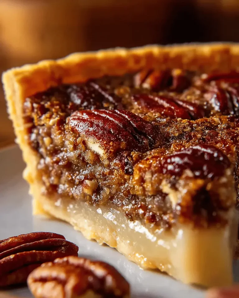 Condensed Milk Pecan Pie