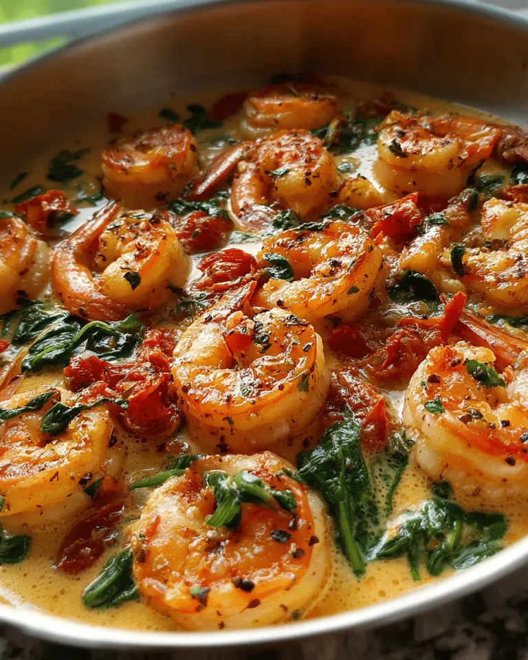 Creamy Tuscan Shrimp