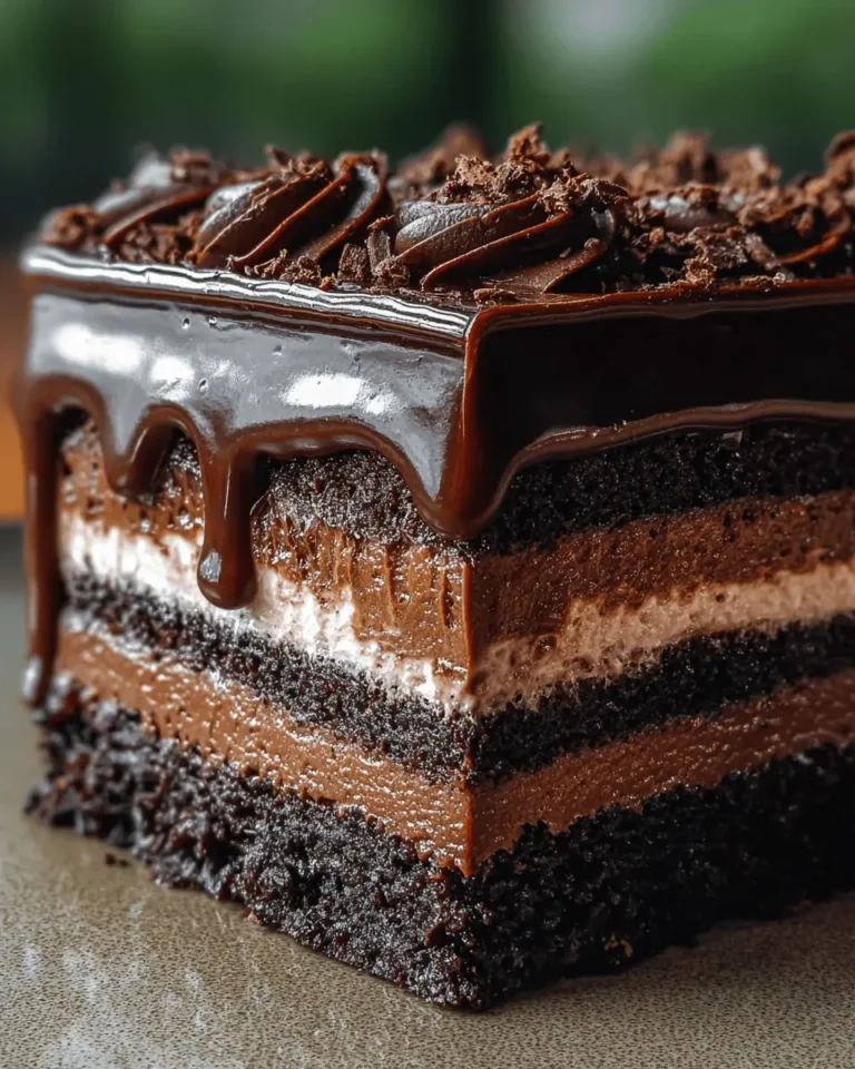 Chocolate Fudge Layered Bliss