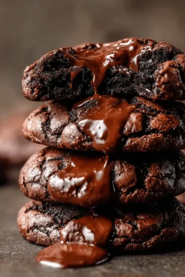 Chocolate Lava Brownie Cookies Recipe