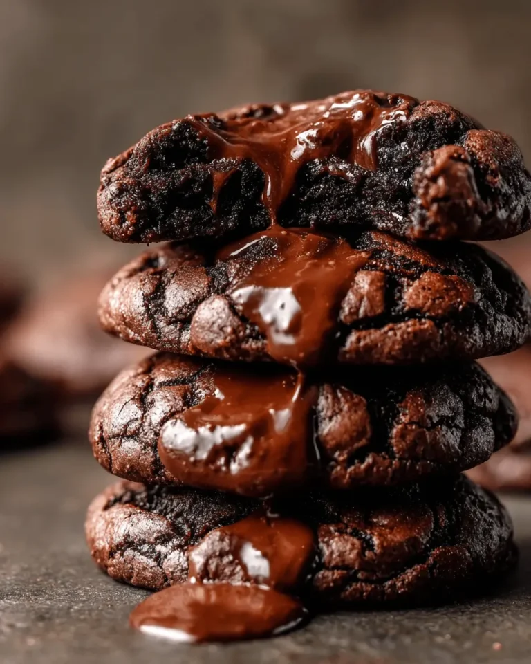 Chocolate Lava Brownie Cookies Recipe