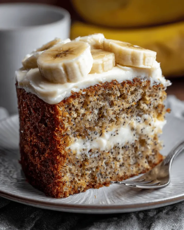Banana Bread Cake with Cream Cheese Frosting