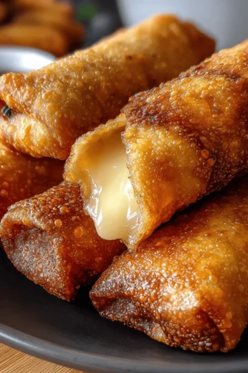 Texas Twinkies Egg Rolls with Honey