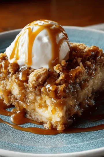 Caramel Apple Dump Cake