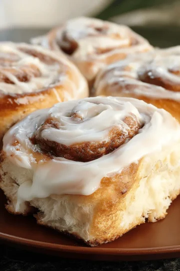 Soft and Fluffy Cinnamon Rolls with Cream Cheese Frosting