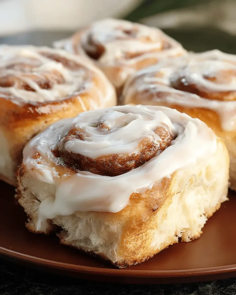 Soft and Fluffy Cinnamon Rolls with Cream Cheese Frosting