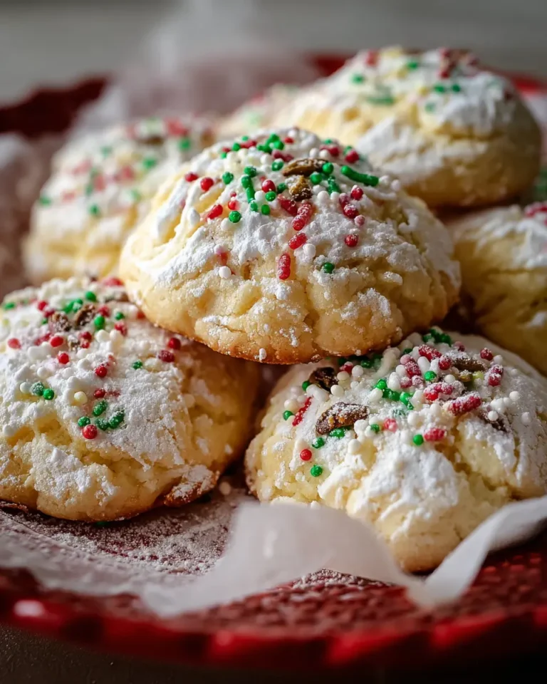 Italian Ricotta Christmas Cookies