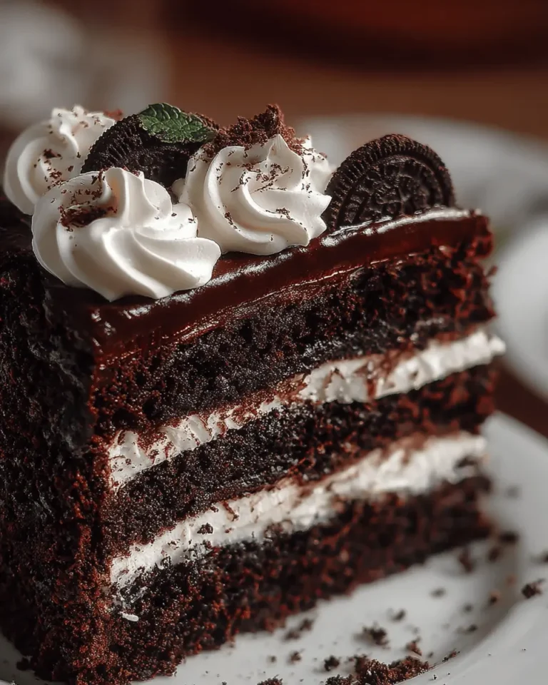 Chocolate Cake with Cream