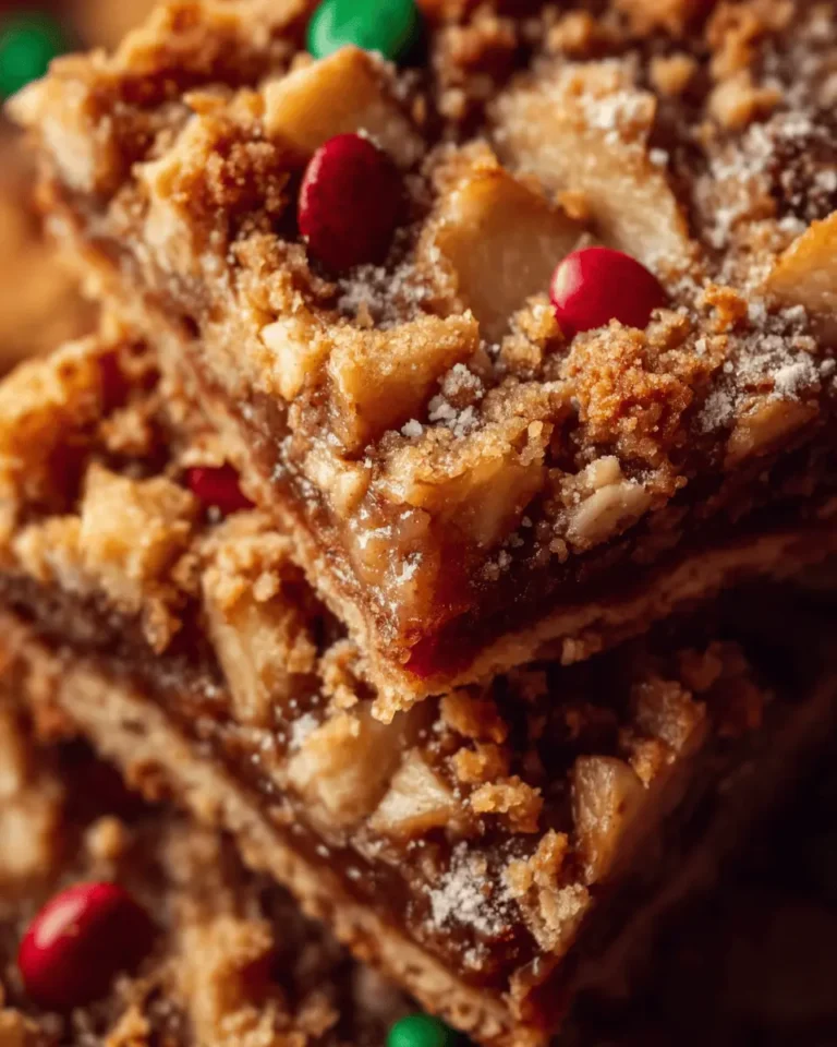 Apple Crisp Bars