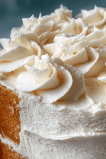 Fluffy Vanilla Buttercream Filling