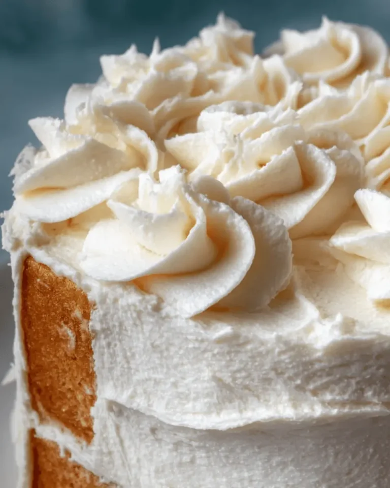 Fluffy Vanilla Buttercream Filling