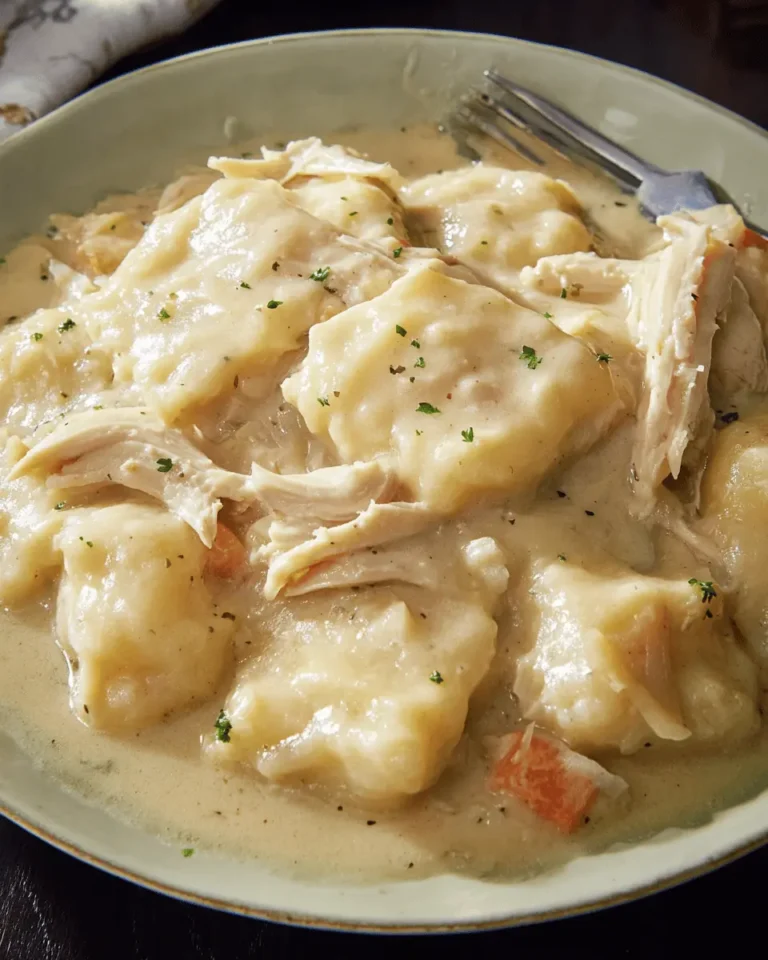 Cracker Barrel-Style Chicken and Dumplings