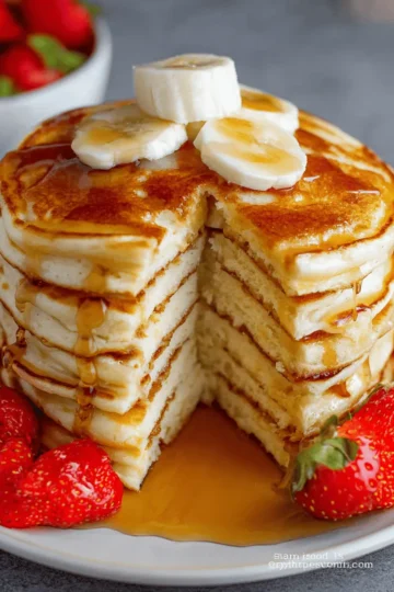 The Easiest, Fluffiest Pancakes