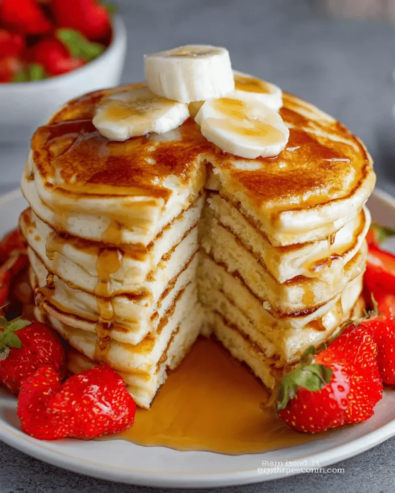 The Easiest, Fluffiest Pancakes