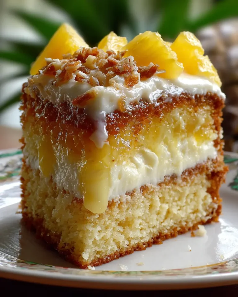 Hawaiian Pineapple Cake