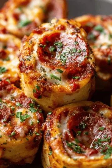 Keto Pizza Roll-Ups