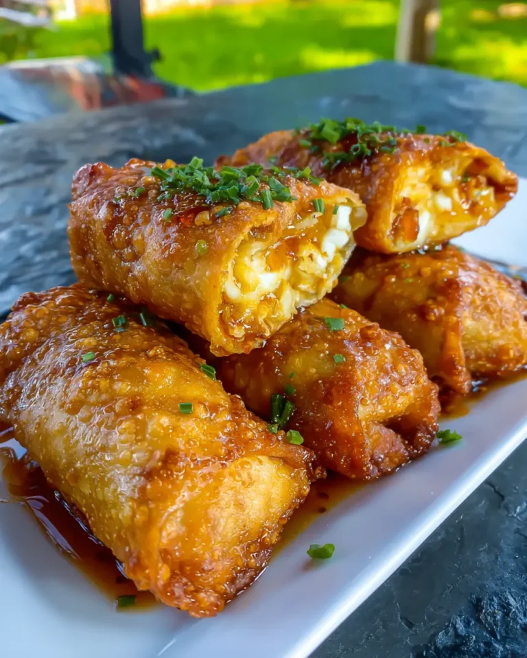 Texas Twinkies Egg Rolls with Spicy Honey