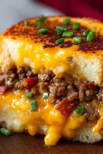 Cheeseburger Grilled Cheese Casserole