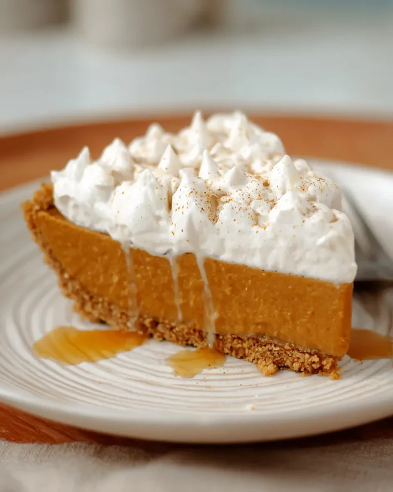 No Bake Pumpkin Pie