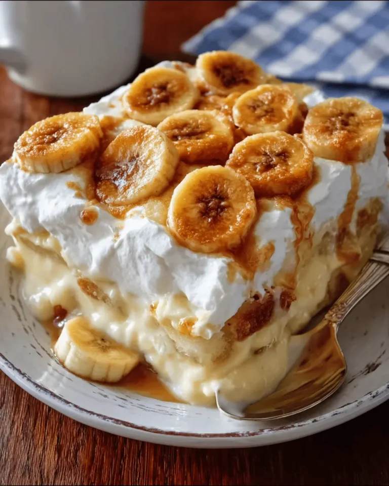 Grandma’s Banana Pudding Casserole