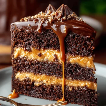 Caramel-Filled Chocolate Cake