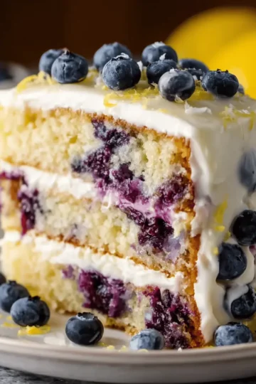 Lemon Blueberry Cake