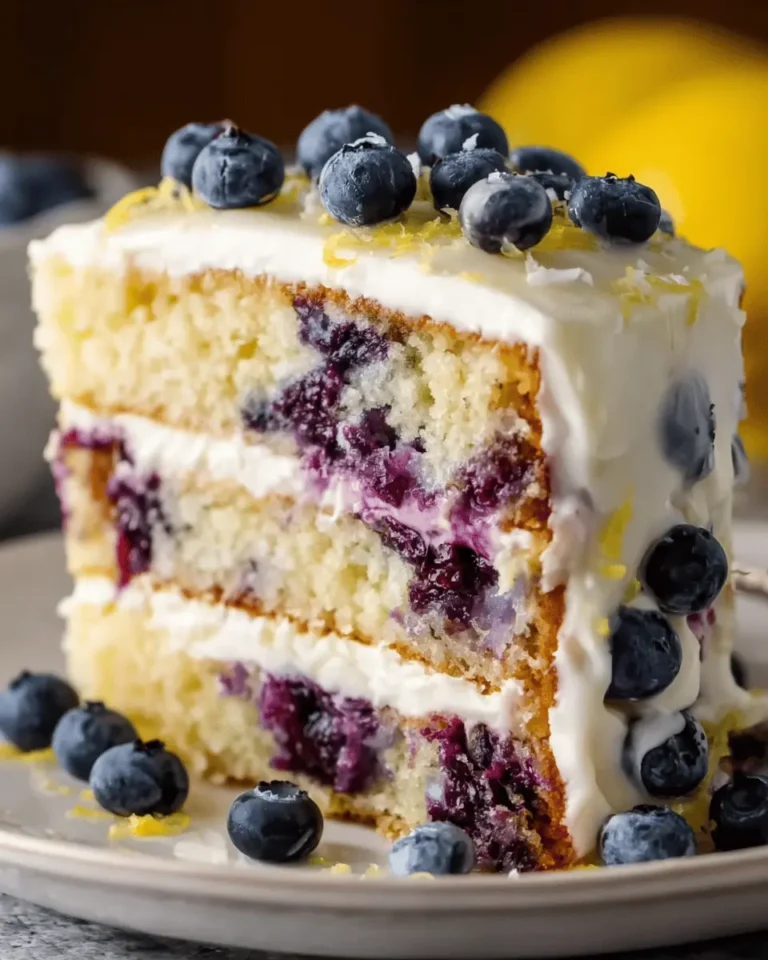 Lemon Blueberry Cake