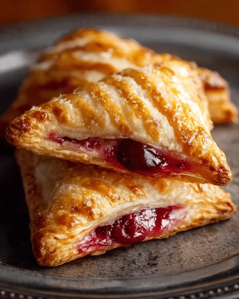 Homemade Cherry Turnovers