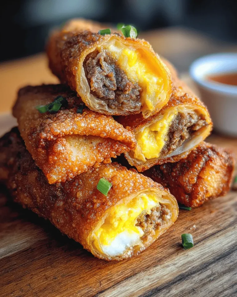 Crispy Cheesesteak Egg Rolls