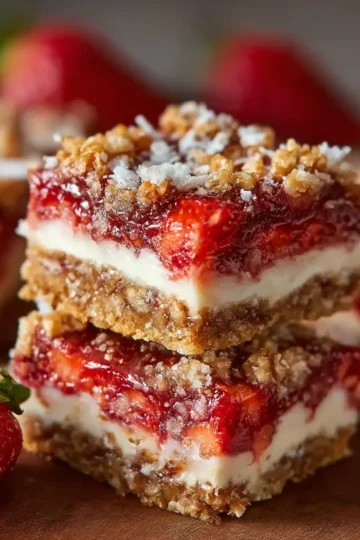 Strawberry Crunch Bars