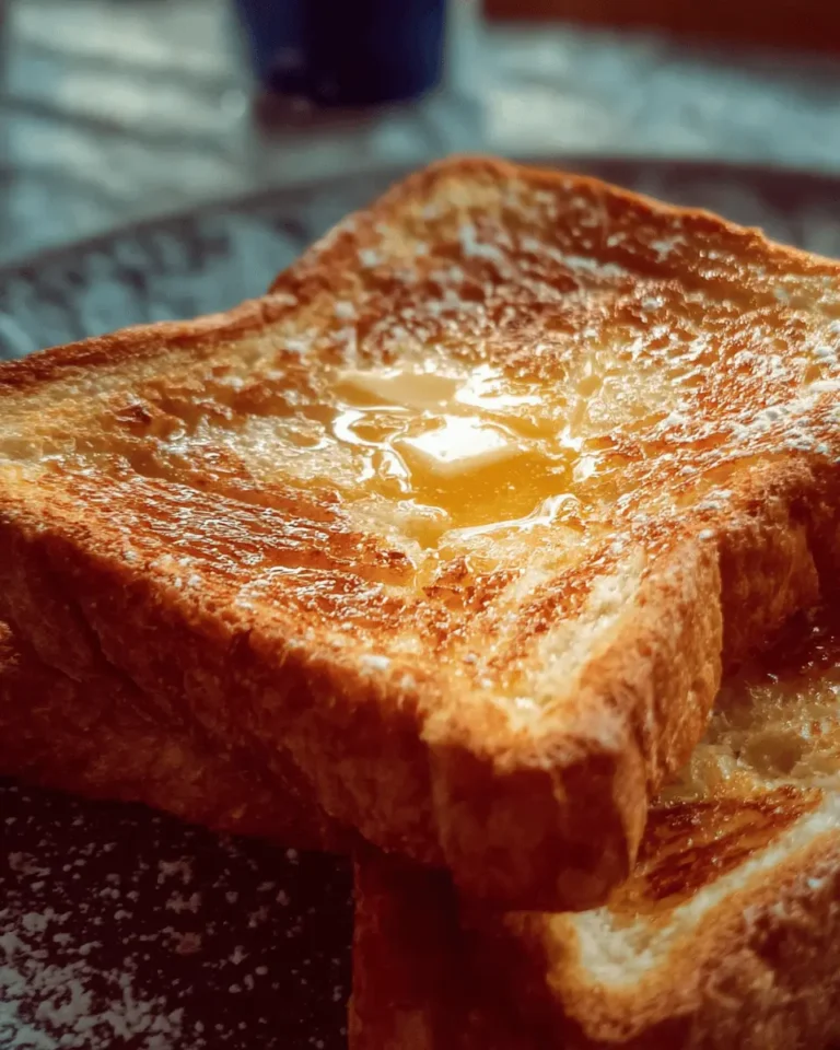 Buttery Toast Bliss