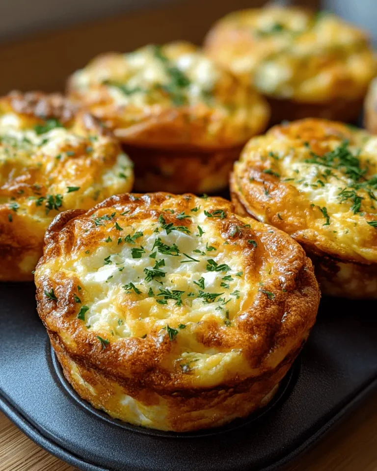 Fluffy Cottage Cheese Egg Muffins
