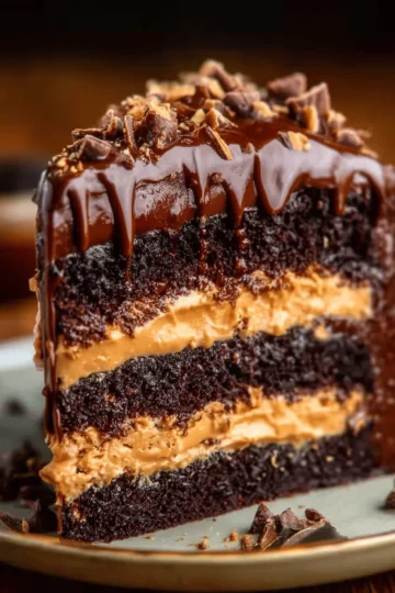 Chocolate Peanut Butter Cake