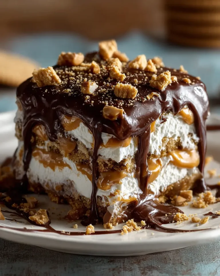 Peanut Butter Cookie Lasagna