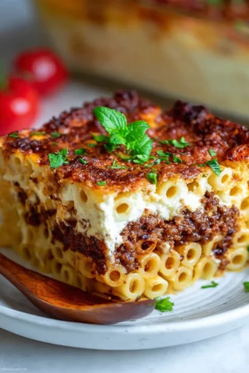 Greek Pastitsio (Authentic Greek Lasagna)