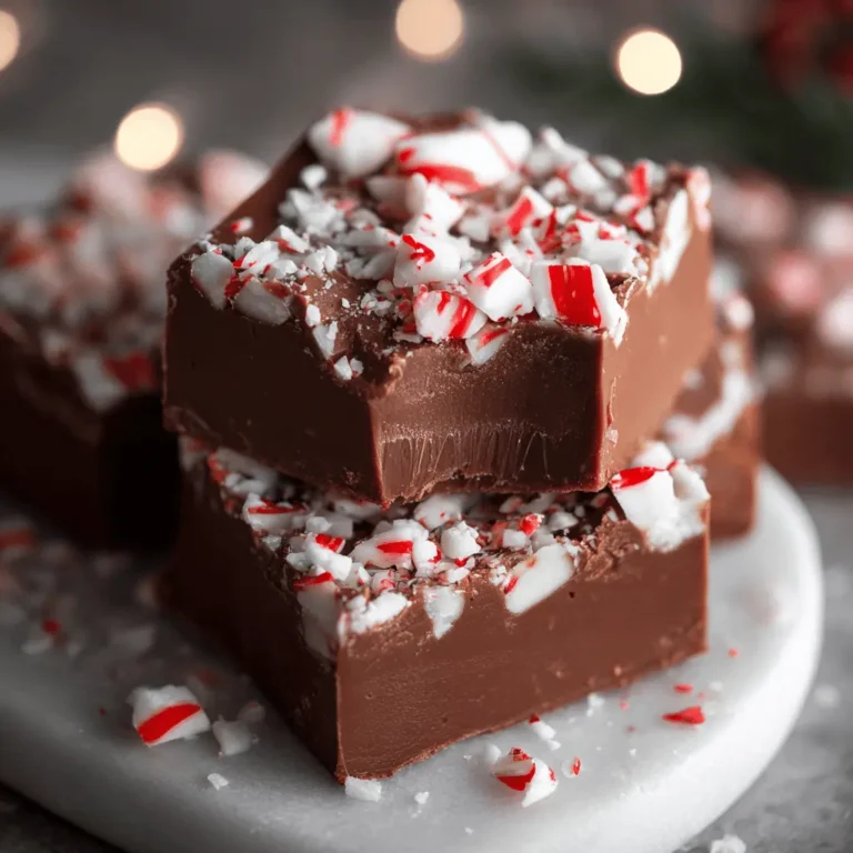 Peppermint Mocha Fudge