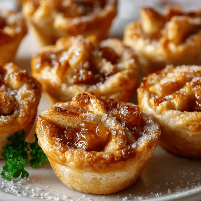 Mini Apple Pie Bites