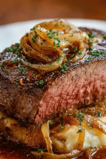 Swabian Roast Beef with Onions