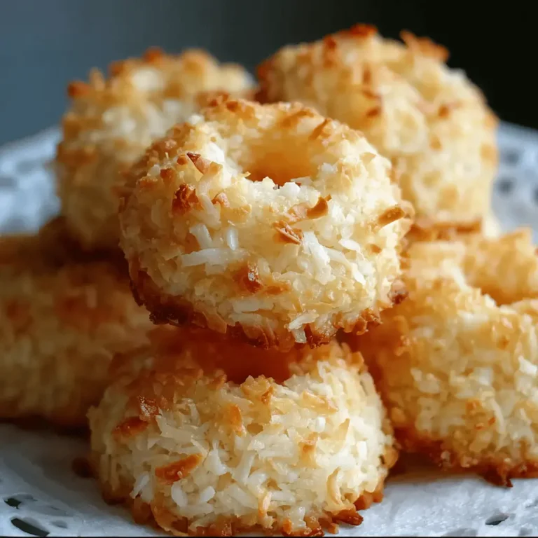 No-Bake Coconut Cookies