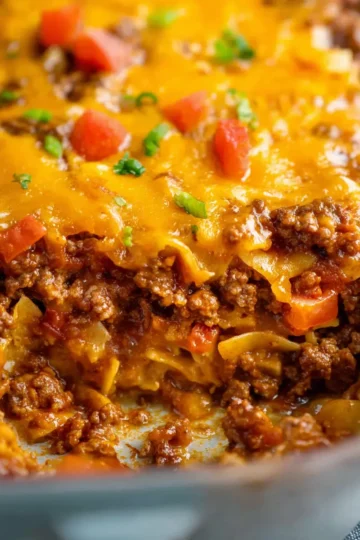Sloppy Joe Casserole with Manwich