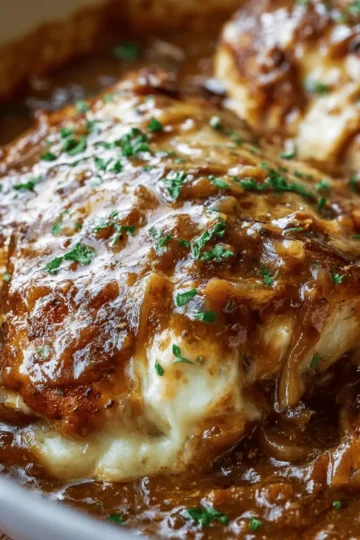 French Onion Chicken