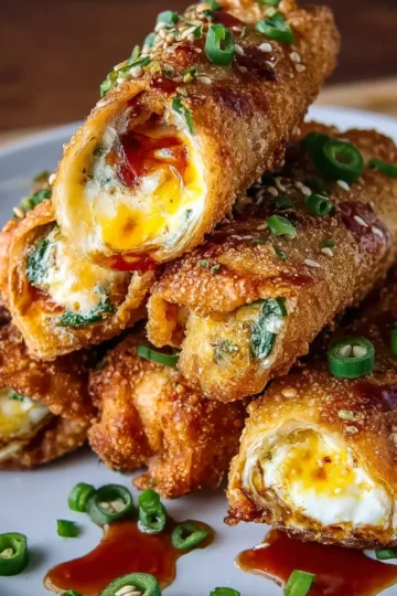 Jalapeño Popper Egg Rolls