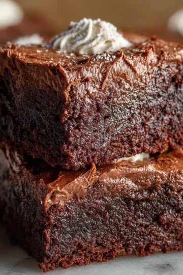 French Silk Brownies