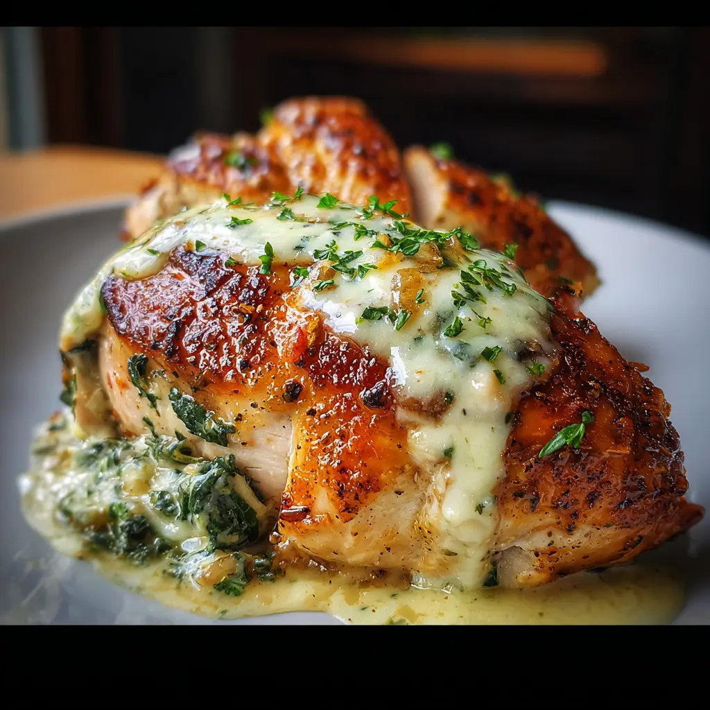 Ruth’s Chris Stuffed Chicken