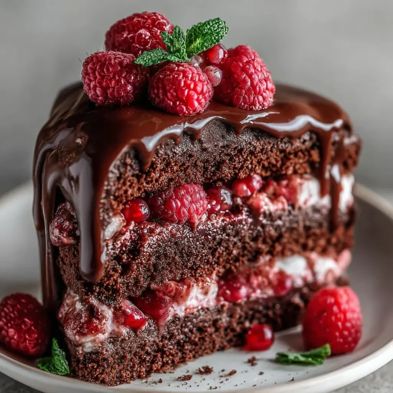 Chocolate Raspberry Cake recipe
